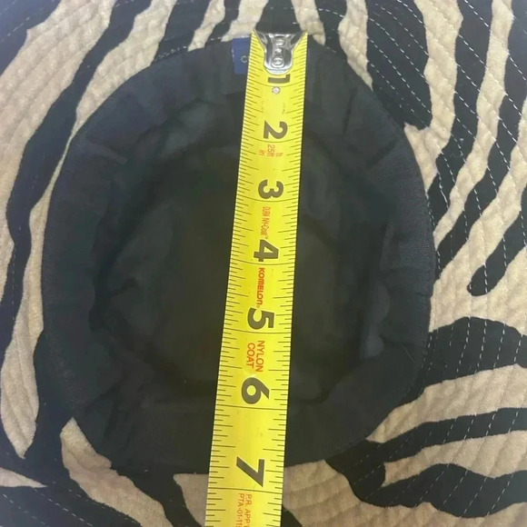 🖤”Charter Club” Velour Black & Tan Animal Print Bucket Hat🖤 - Picture 9 of 10